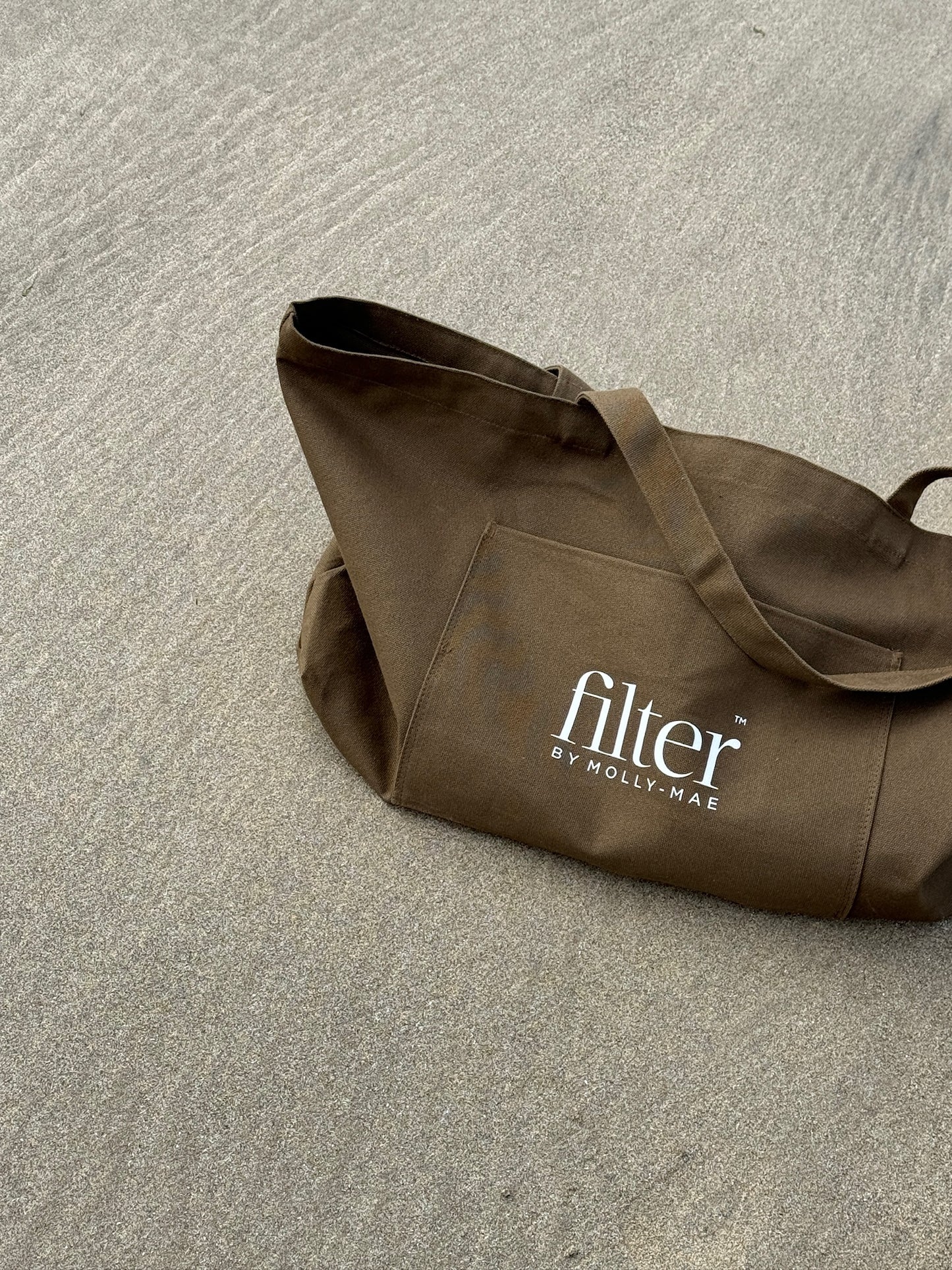 Brown Canvas Bag