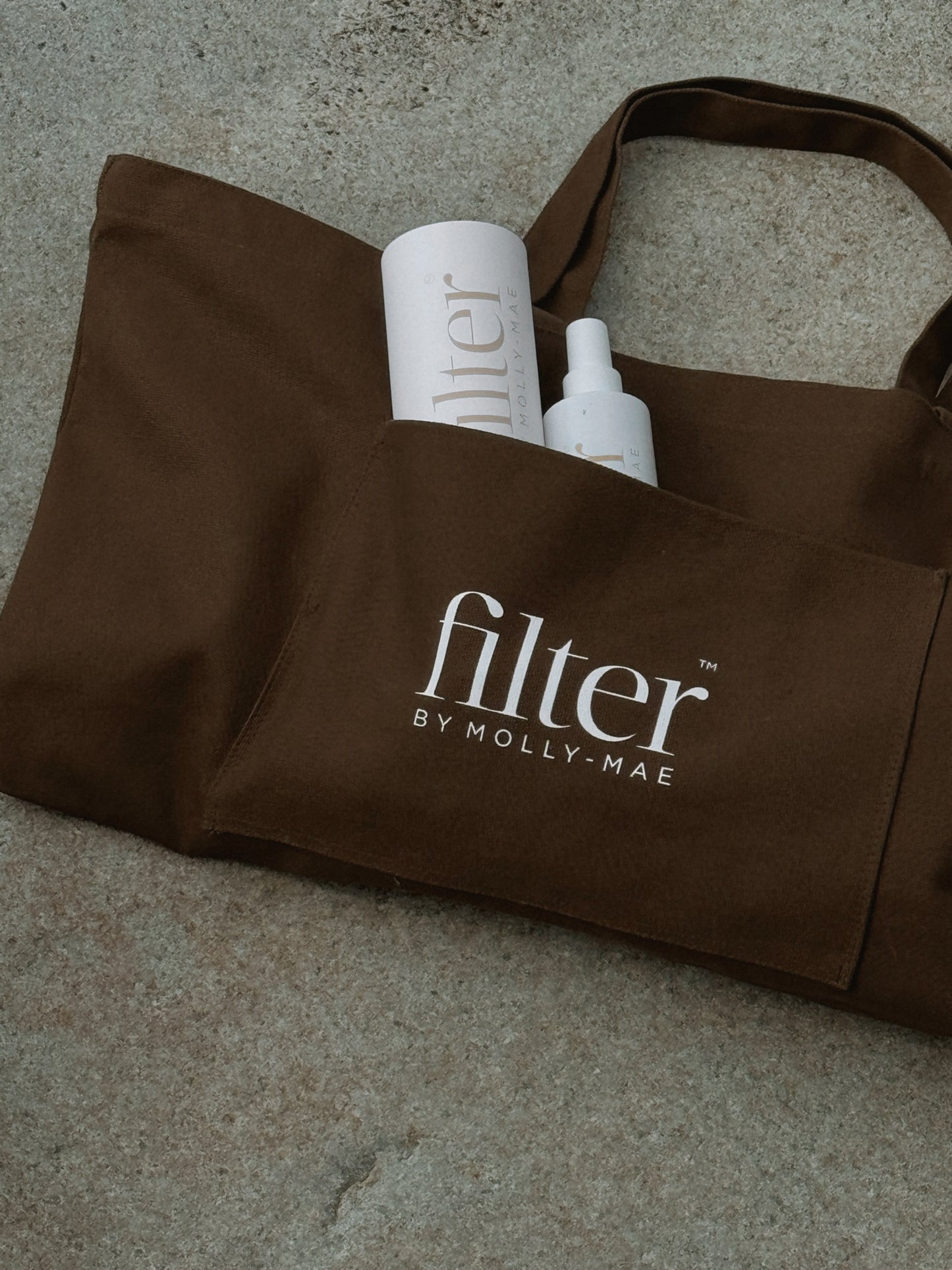 Brown Canvas Bag