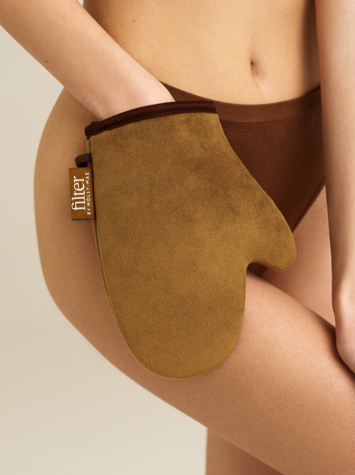 Large Velvet Mitt