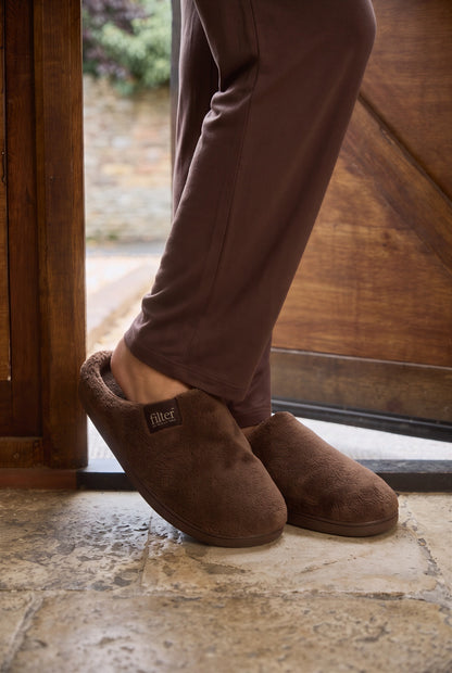 Luxury Brown Slippers